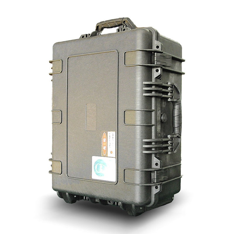 Pull rod cleaning machine