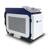 Hand-held continuous laser cleaning machine