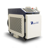 Hand-held continuous laser cleaning machine