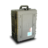 Pull rod cleaning machine